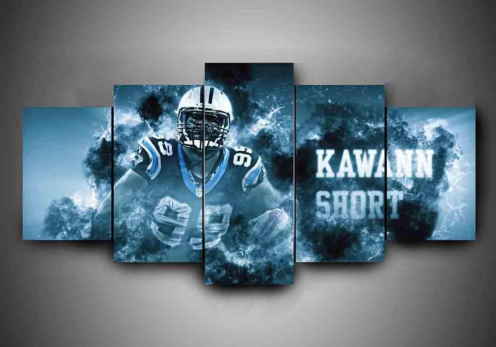 Carolina Panthers – Kawann Short – Sport Canvas Wall Art