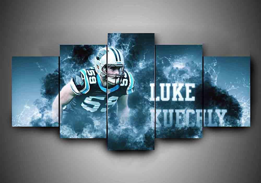 Carolina Panthers – Luke Kuechly – Sport Canvas Wall Art