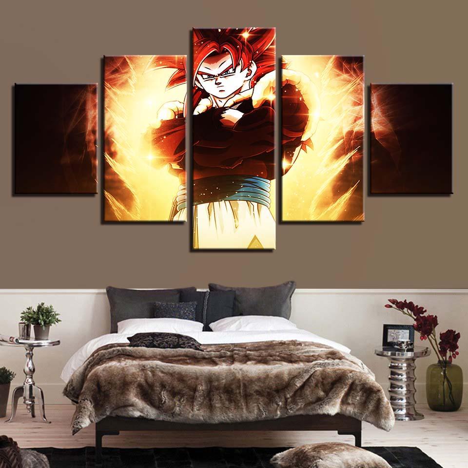 Cartoon Animated Dragon Ball 07 – Anime Canvas Wall Art