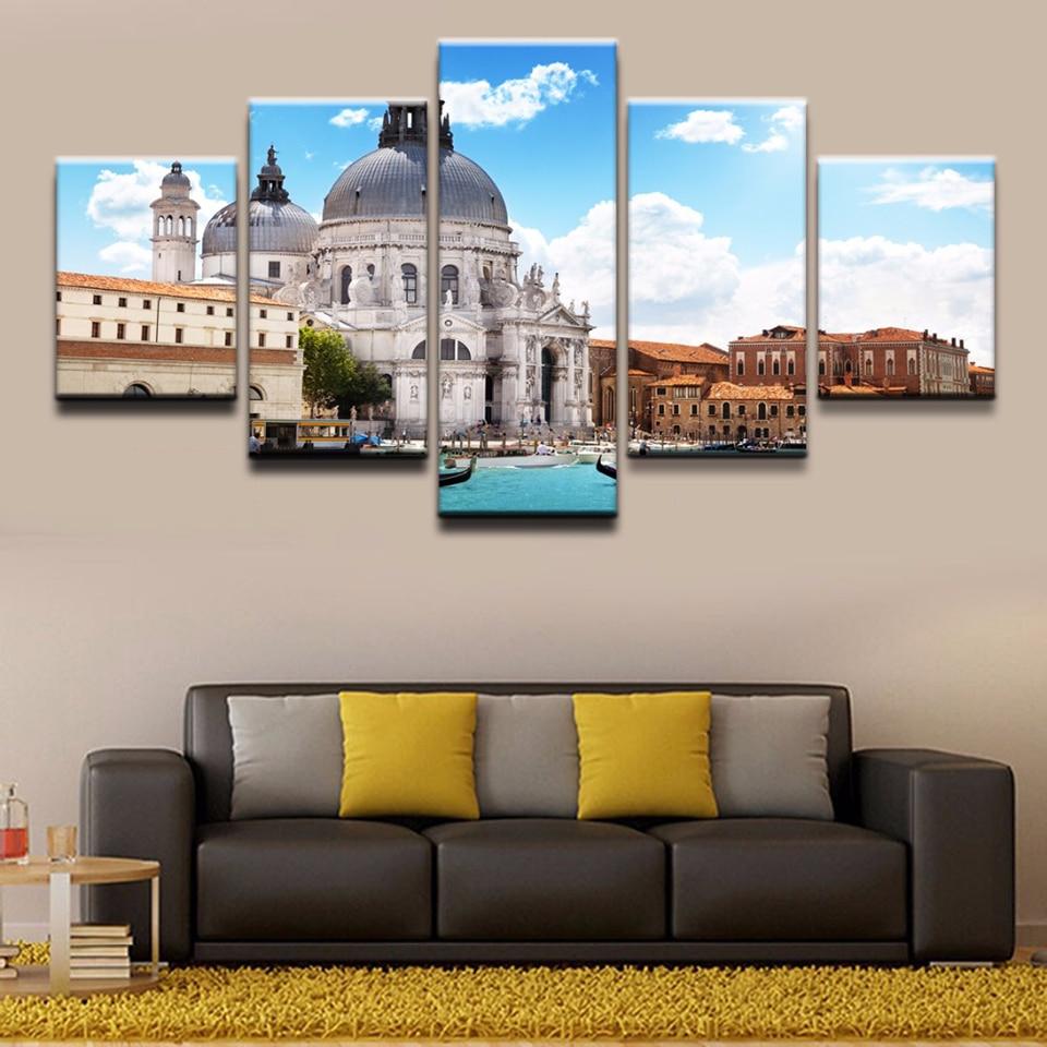Santa Maria della Salute Nature Canvas Wall Art