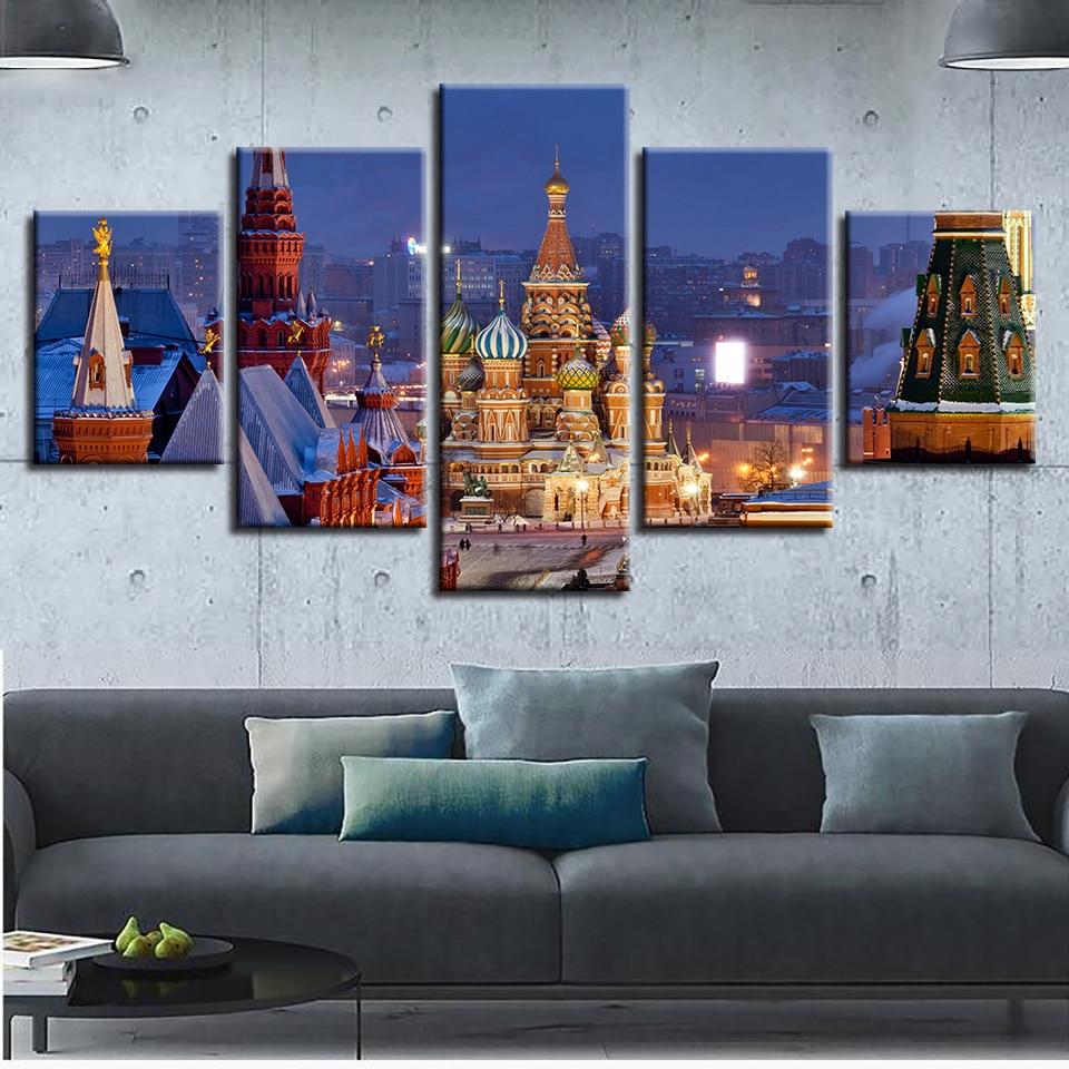 Castle Building 25 – Nature Canvas Wall Art