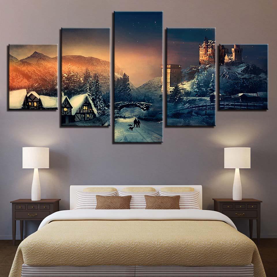 Castle House 9 – Nature Canvas Wall Art