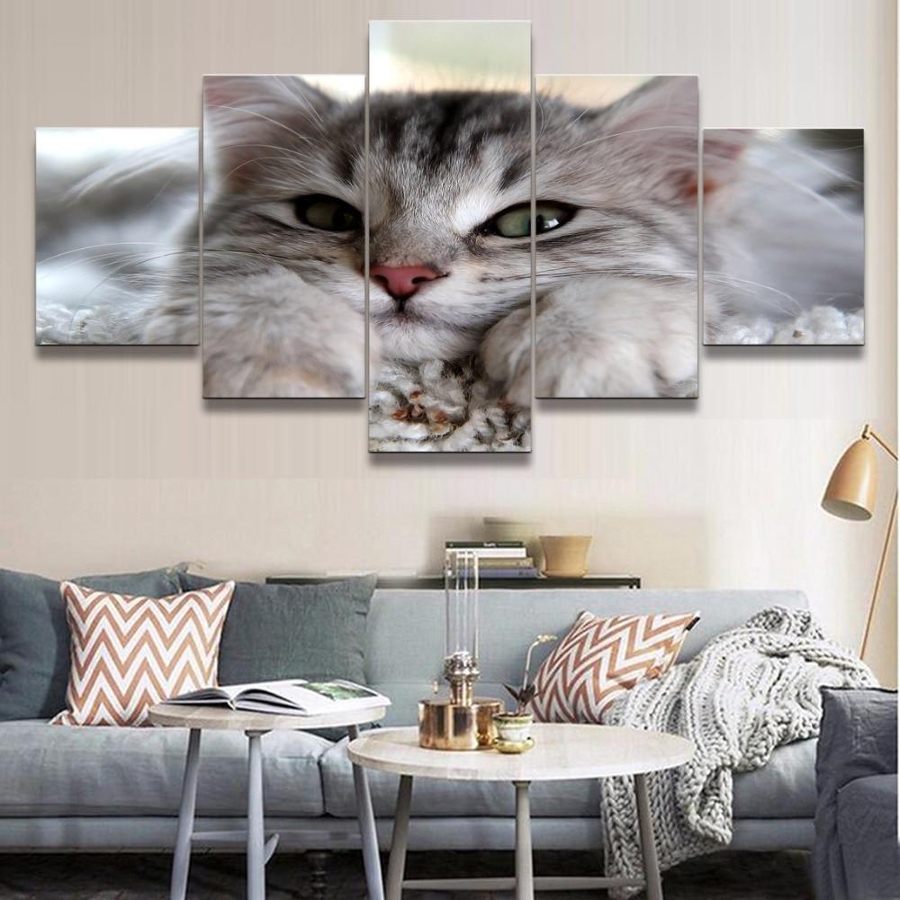 Cat 32 – Animal Canvas Wall Art