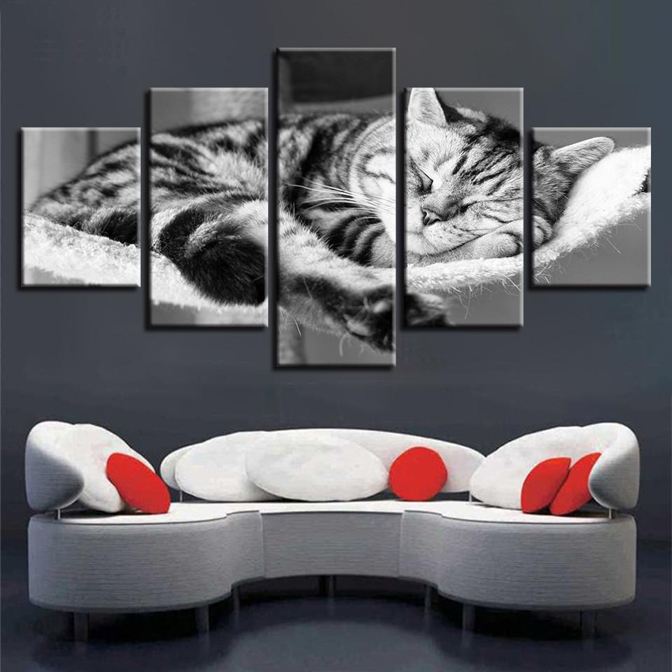 Cat Lovely 6 – Animal Canvas Wall Art