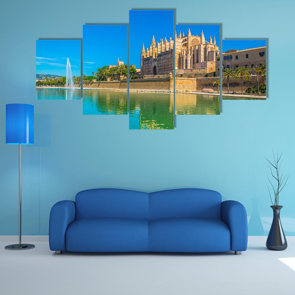 Catedral De Mallorca In Spain – Nature Canvas Wall Art