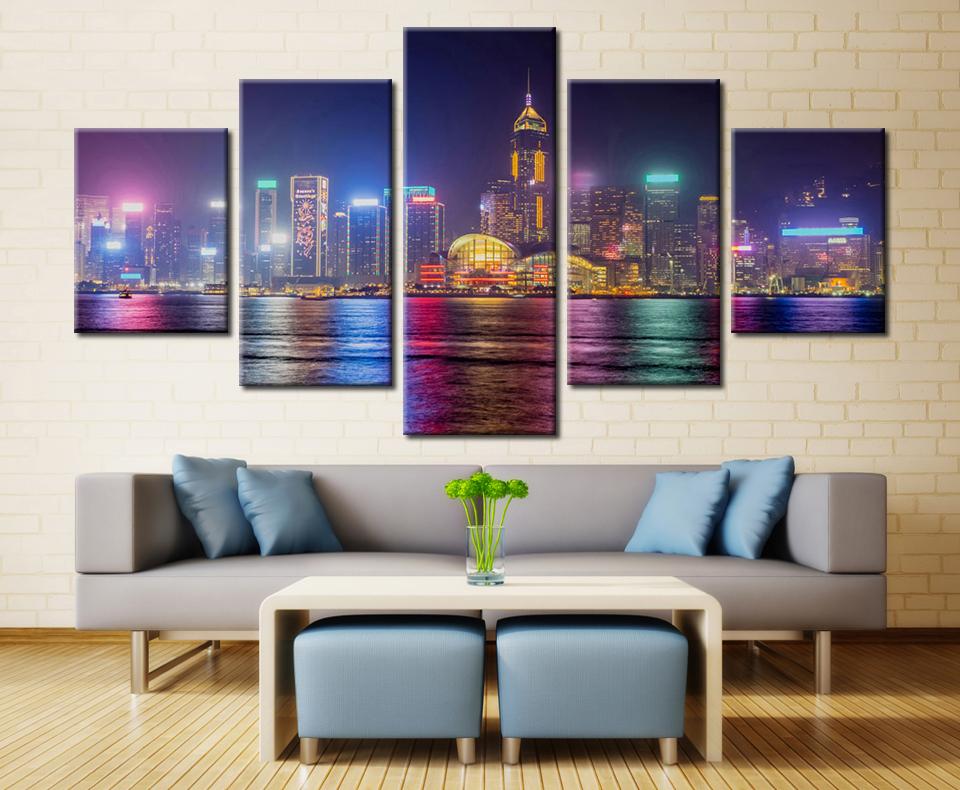 Center Apartments Dallas Cityscape – Nature Canvas Wall Art