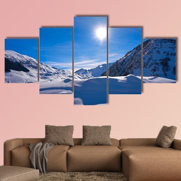 Cerler Ampriu Mountain In Spain – Nature Canvas Wall Art