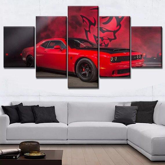 Challenger 5 – Automative Canvas Wall Art