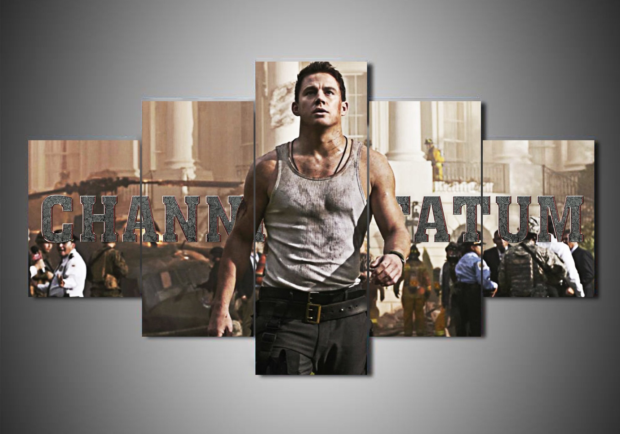 Channing Tatum 1 – Famous Person Canvas Wall Art