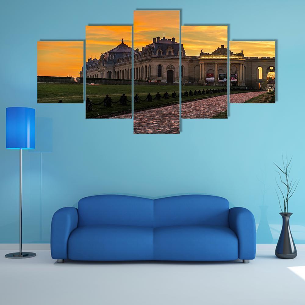 Chantilly Castle View – Nature Canvas Wall Art