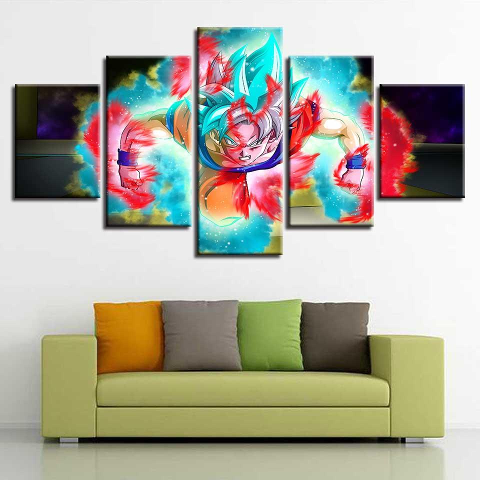 Character Dragon Ball – Anime Canvas Wall Art