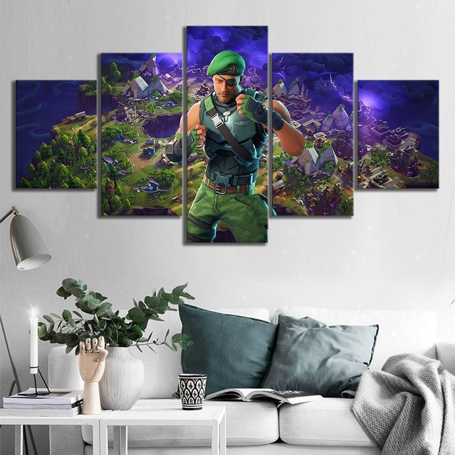 Character Garrison 10 – Gaming Canvas Wall Art