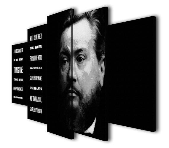 Charles Spurgeon – Famous Person Canvas Wall Art