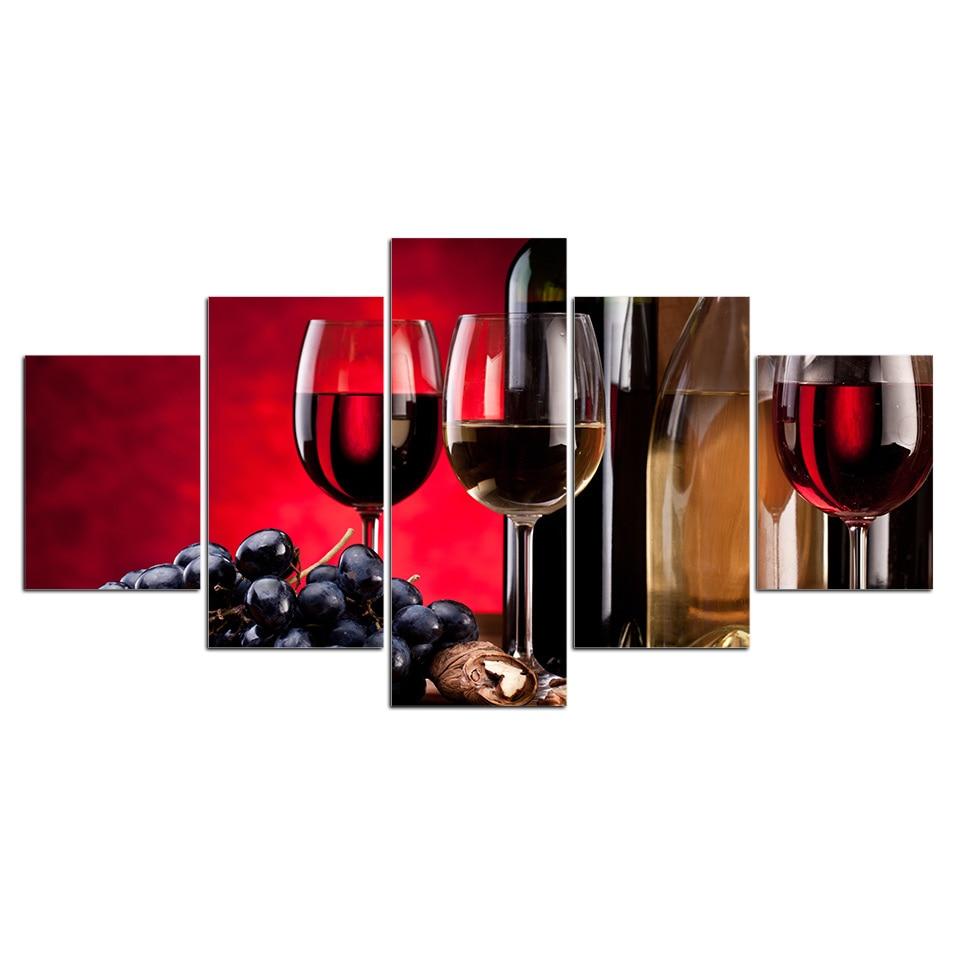 Chateau Wine 01 – Wine Canvas Wall Art