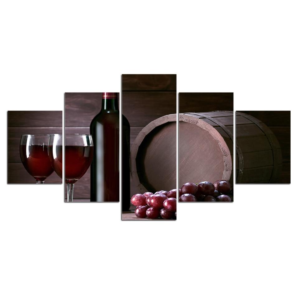 Chateau Wine Celler – Wine Canvas Wall Art