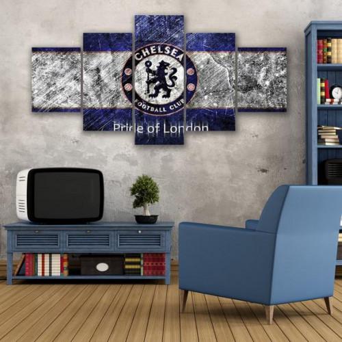 Chelsea Fc Football Logo Sport – Canvas Wall Art