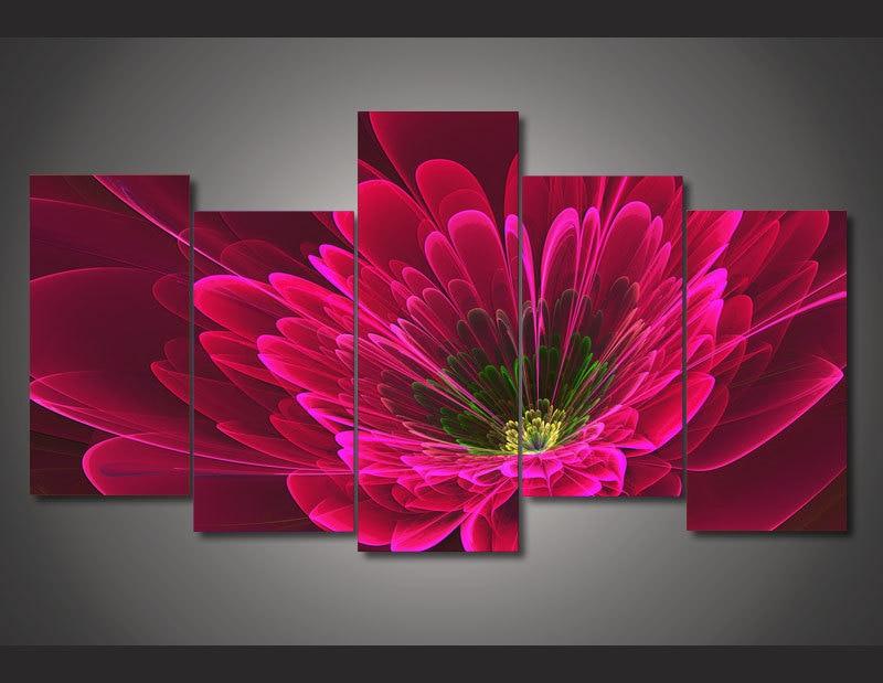 Cherry Daisy – Nature Canvas Wall Art