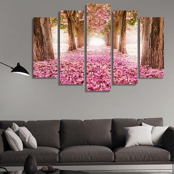 Cherry Drops – Nature Canvas Wall Art