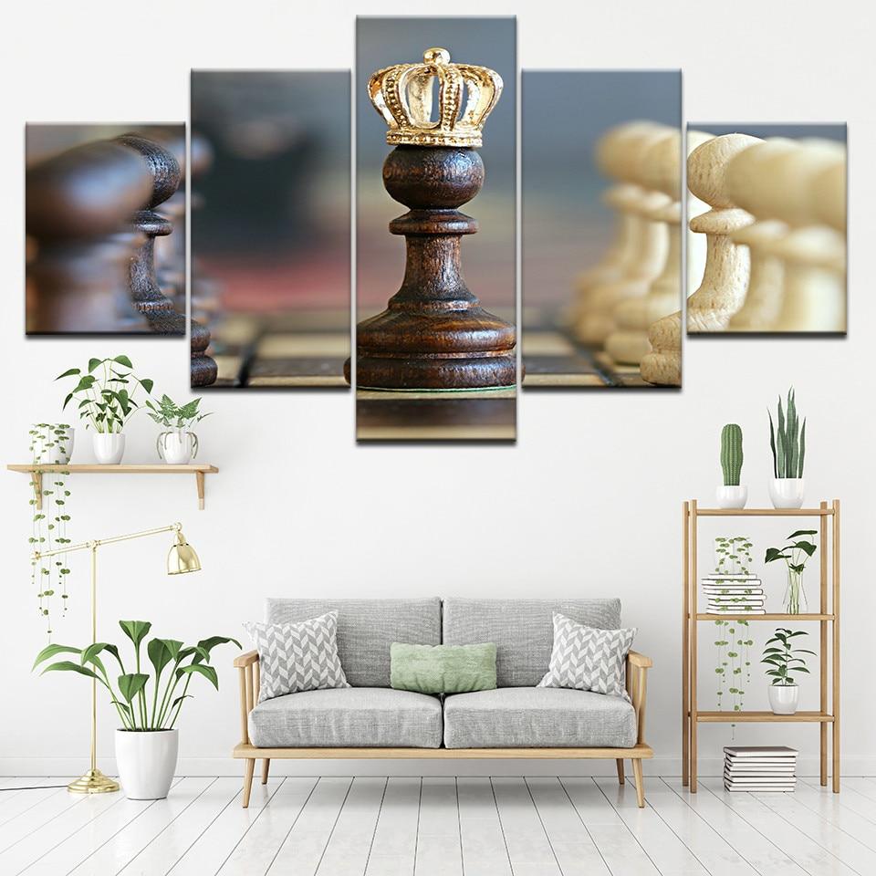 Chess 25 – Gaming Canvas Wall Art