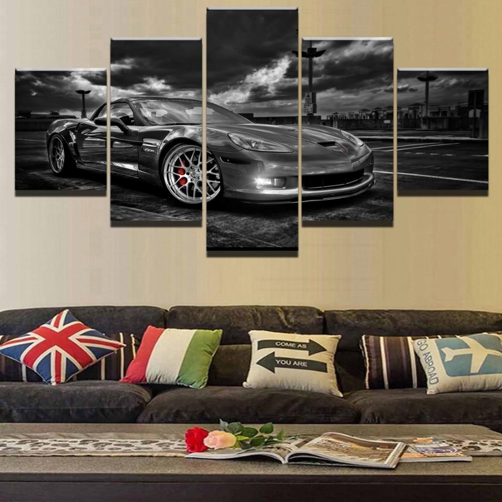 Chevrolet Corvette Car – Canvas Wall Art