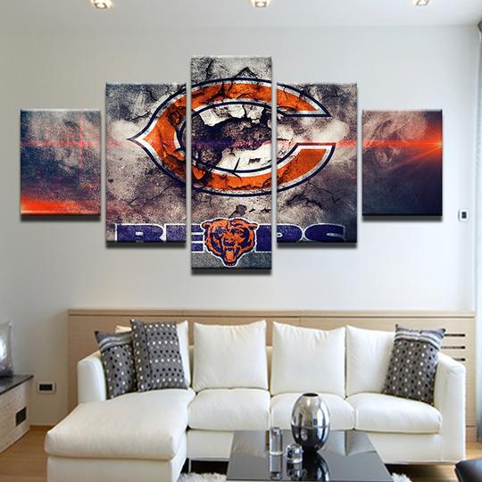 Chicago Bears 5 – Sport Canvas Wall Art