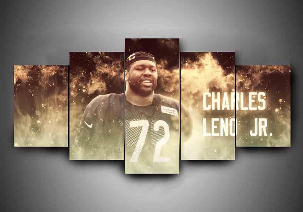 Chicago Bears – Charles Leno – Sport Canvas Wall Art
