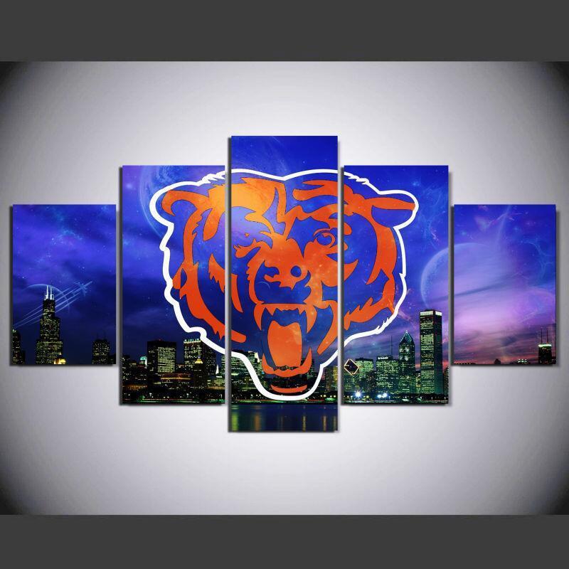 Chicago Bears City – Sport Canvas Wall Art