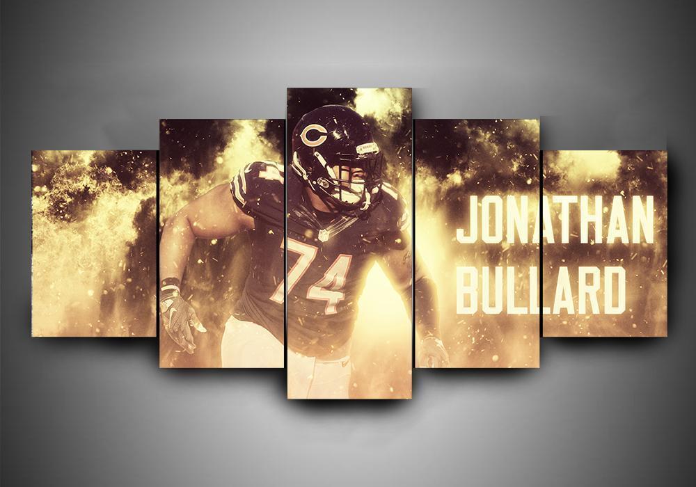 Chicago Bears – Jonathan Bullard 1 – Sport Canvas Wall Art