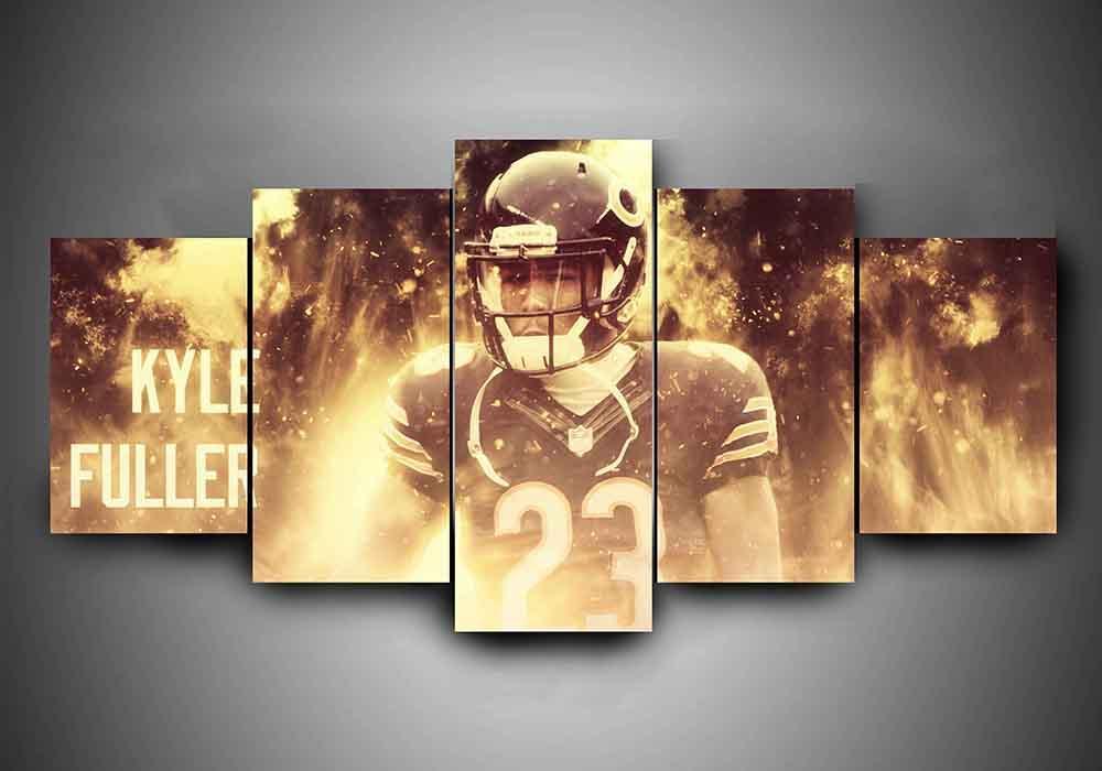 Chicago Bears – Kyle Fuller – Sport Canvas Wall Art