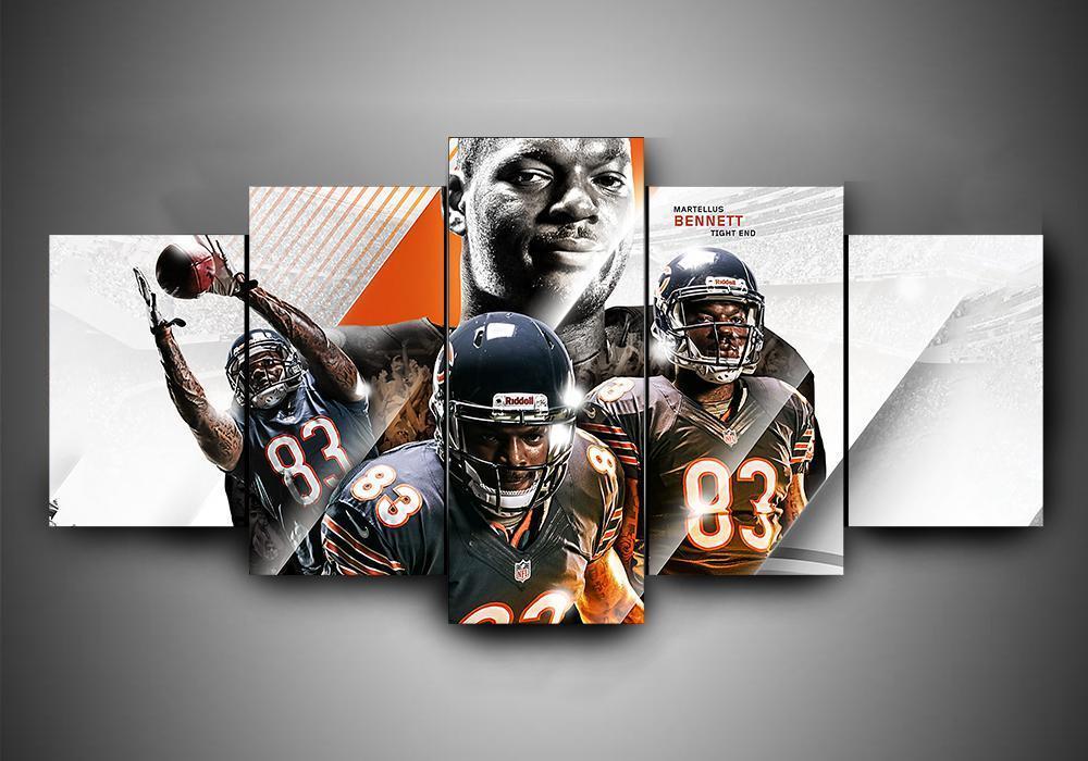 Chicago Bears – Martellus Benneth – Sport Canvas Wall Art