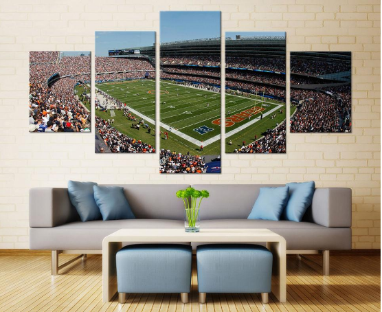 Chicago Bears Soldier Field Sport – Canvas Wall Art