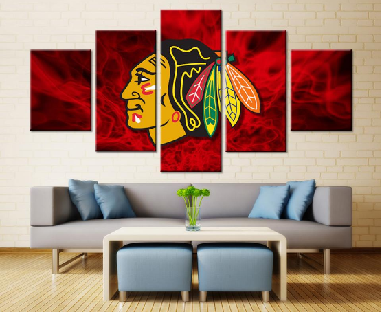 Chicago Blackhawks 1 – Sport Canvas Wall Art