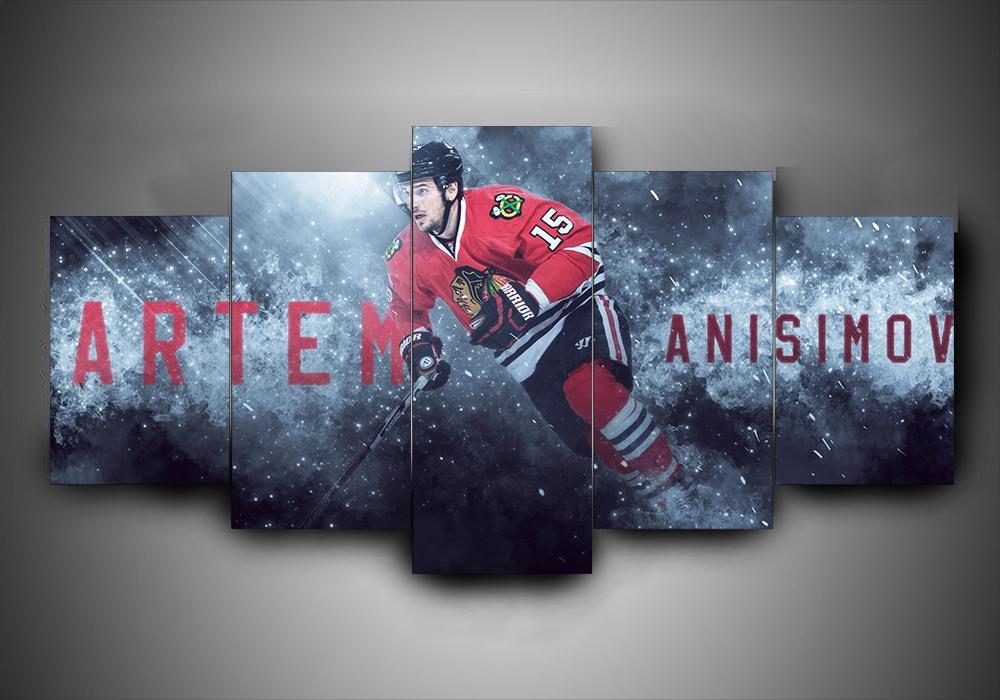 Chicago Blackhawks – Artem Anisimov – Sport Canvas Wall Art