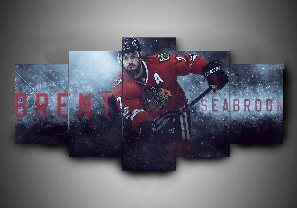 Chicago Blackhawks – Brent Seabrook – Sport Canvas Wall Art