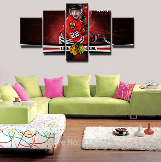 Chicago Blackhawks City Hockey – Sport Canvas Wall Art