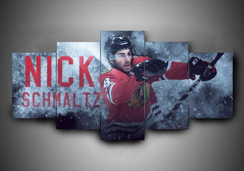 Chicago Blackhawks – Nick Schmaltz – Sport Canvas Wall Art