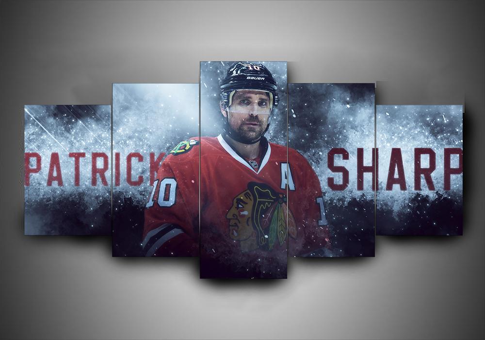 Chicago Blackhawks – Patrick Sharp – Sport Canvas Wall Art