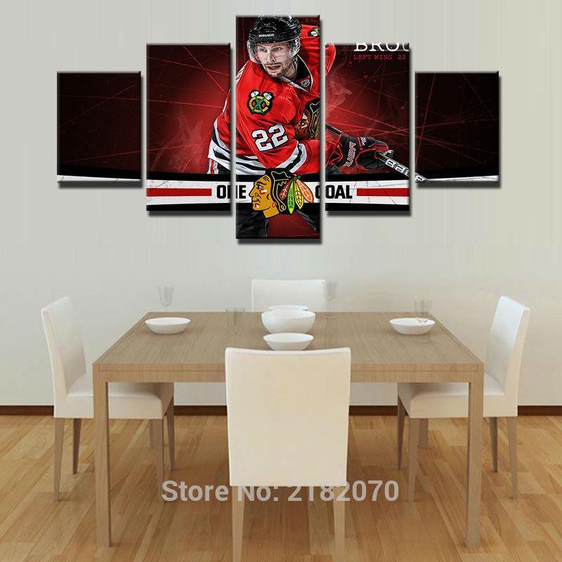 Chicago Blackhawks Player Duncan Keith – Sport Canvas Wall Art