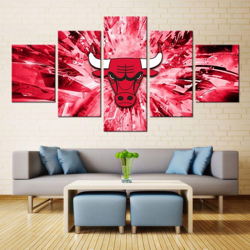 Chicago Bulls 5 – Sport Canvas Wall Art