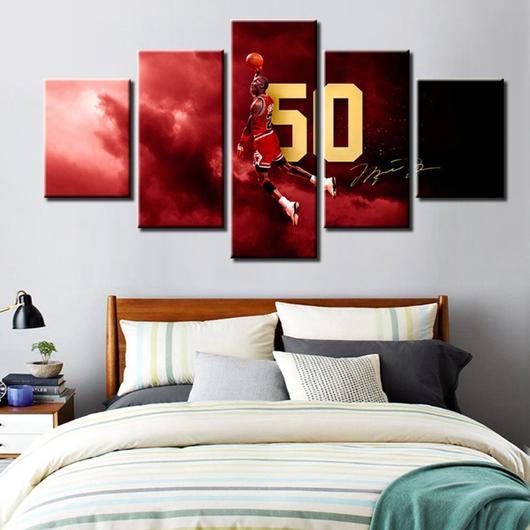 Chicago Bulls 6 – Sport Canvas Wall Art