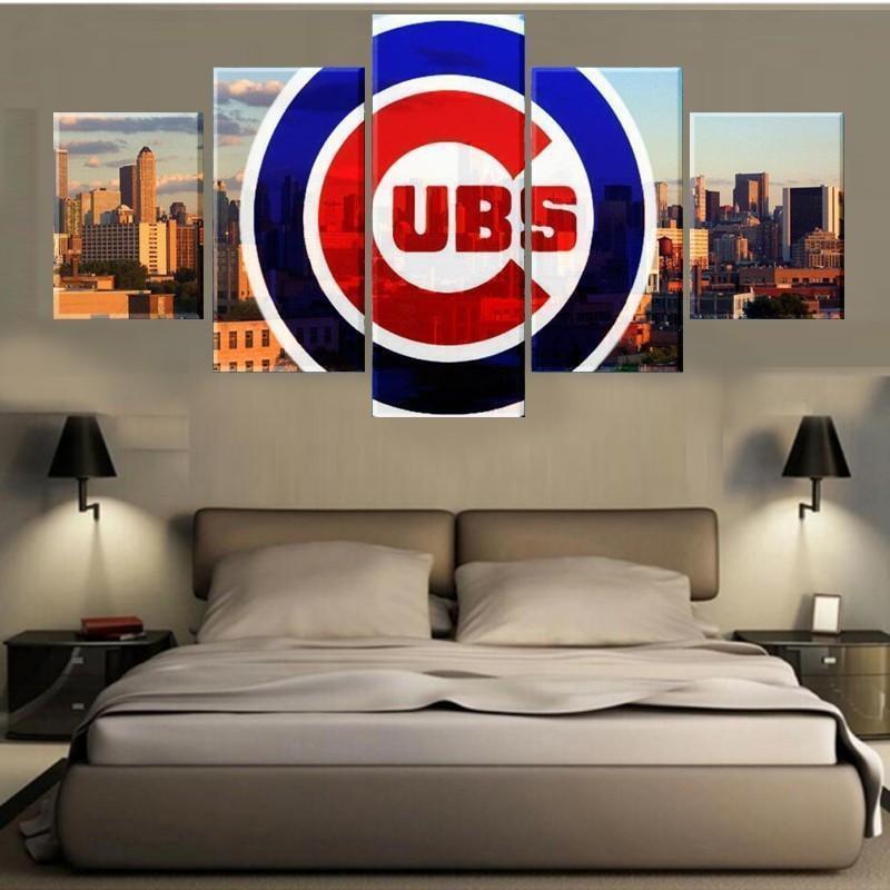 Chicago Cubs City Nature – Canvas Wall Art