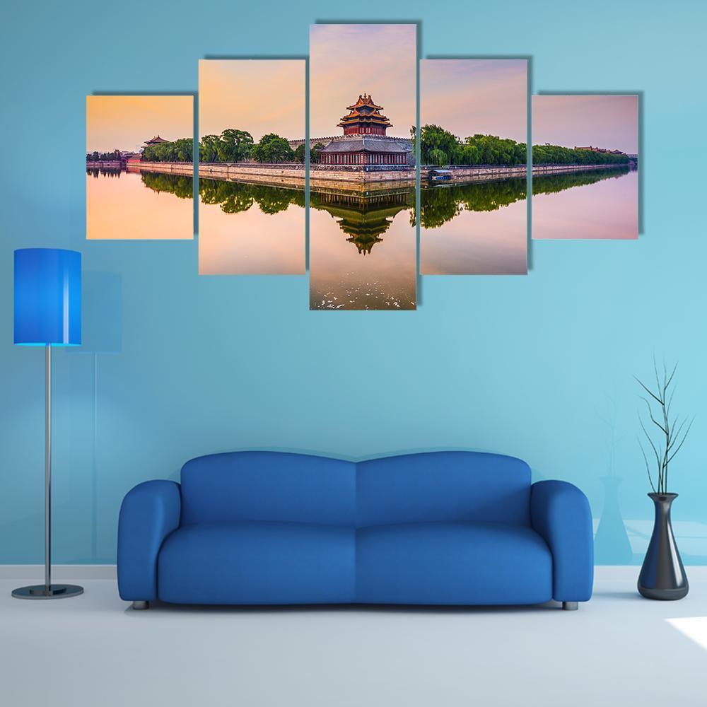 China At The Imperial City North Gate – Nature Canvas Wall Art
