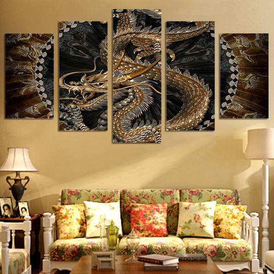 Chinese Dragon – Animal Canvas Wall Art