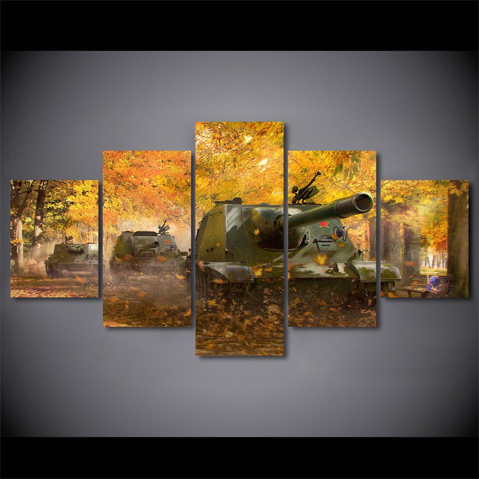 Chinese Tank – Army Canvas Wall Art