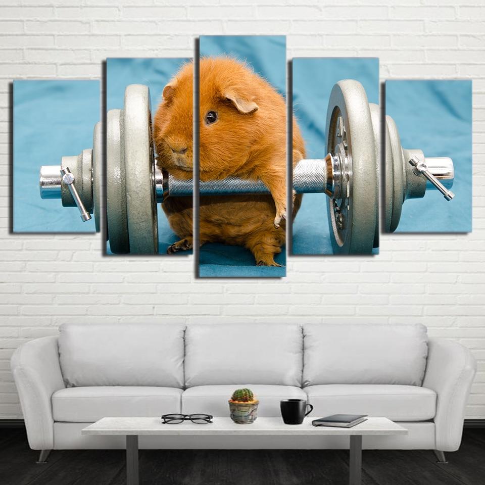Chow Dumbells Ancient Breed Chowdren – Animal Canvas Wall Art