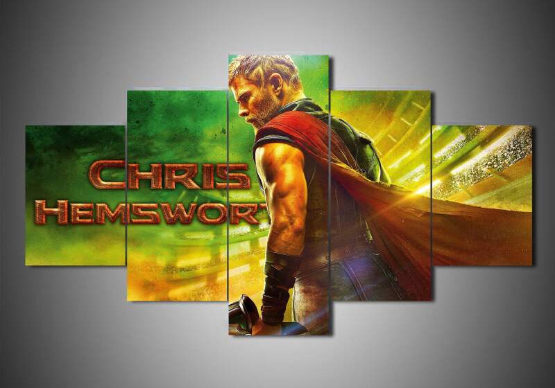 Chris Hemsworth 2 – Famous Person Canvas Wall Art