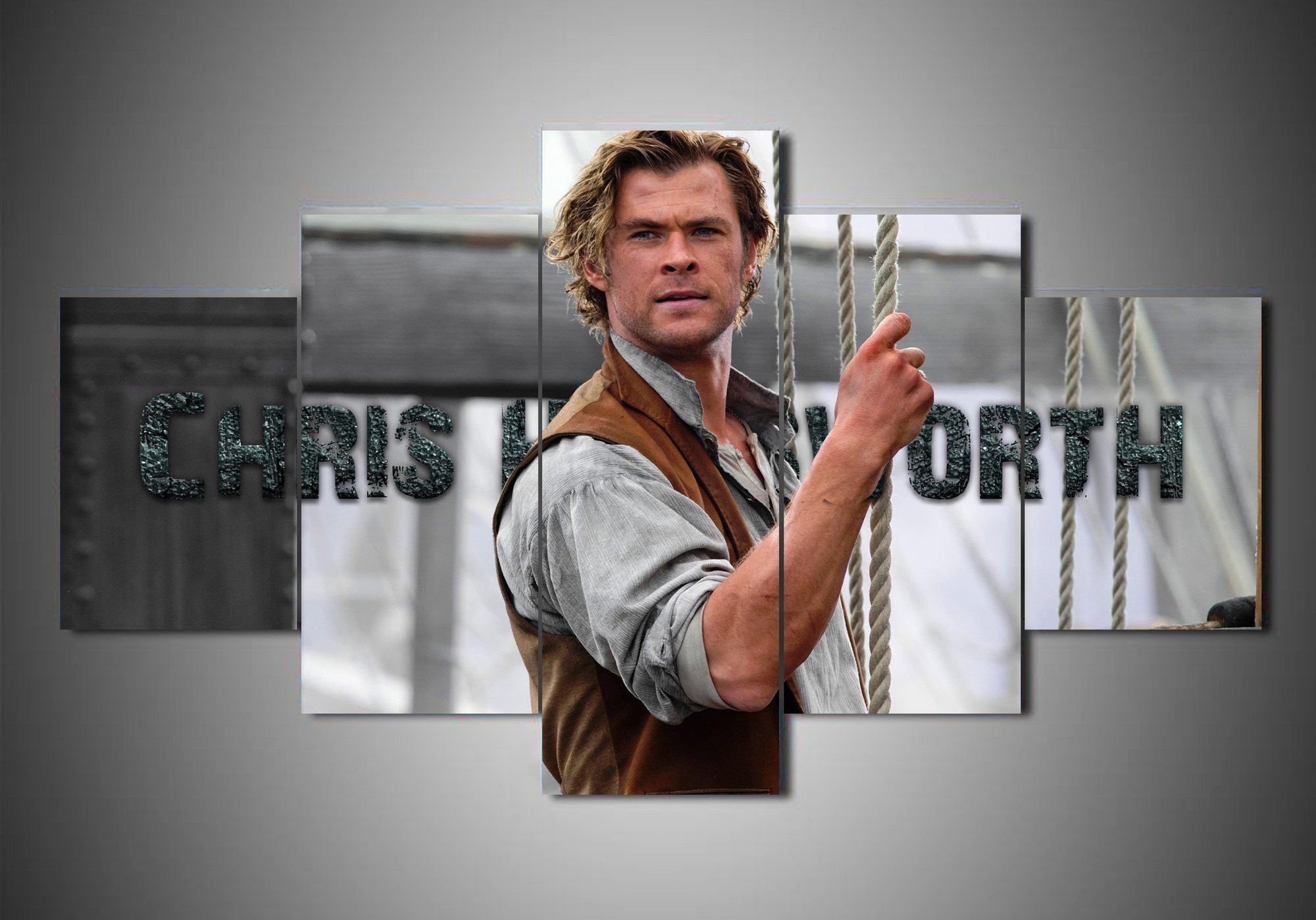 Chris Hemsworth 3 – Famous Person Canvas Wall Art