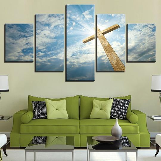 Christian Cross – Religion Canvas Wall Art