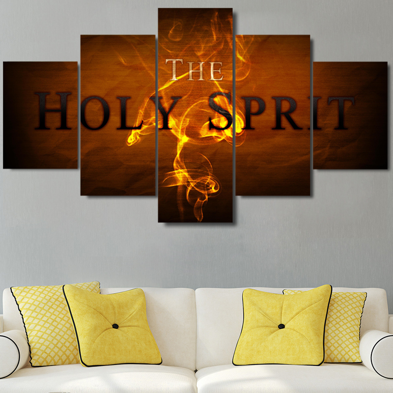 Christian Holy Spirit Easter – Abstract Canvas Wall Art