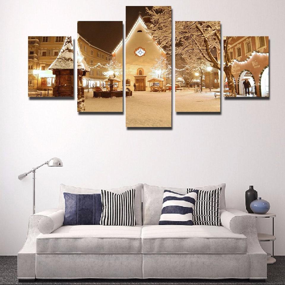 Christmas 2 – Abstract Canvas Wall Art